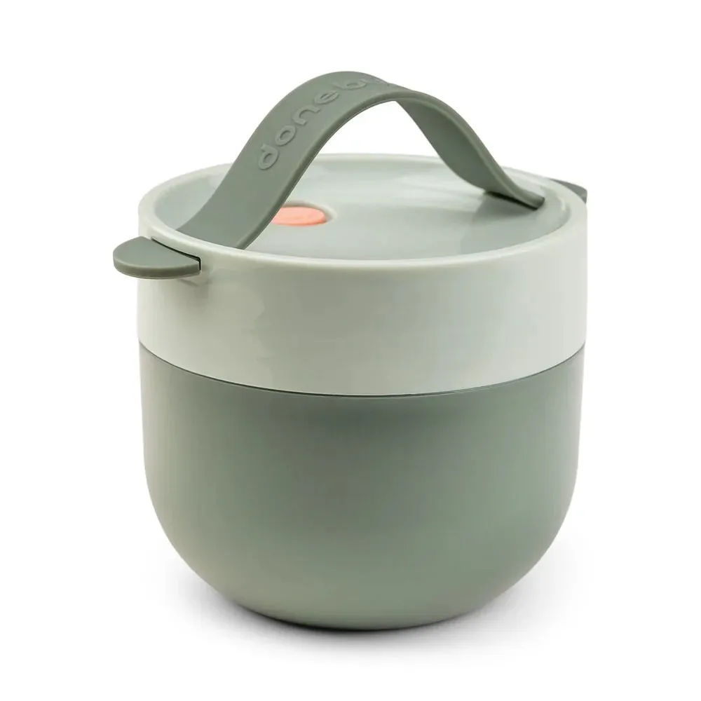 Done By Deer To Go Lunch Bowl Green