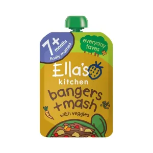 Ella's Kitchen Organic Bangers & Mash Baby Food Pouch 7  months 130g