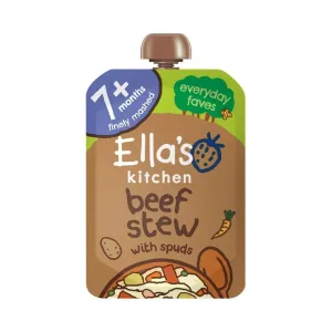 Ella's Kitchen Organic Beef Stew Baby Food Pouch 7  months 130g