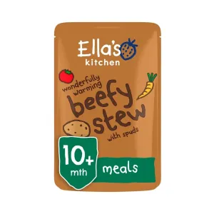Ella's Kitchen Organic Beef Stew with Potatoes Baby Food Pouch 10  months 190g