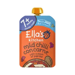Ella's Kitchen Organic Chilli Con Carne Baby Food Pouch 7  months 130g