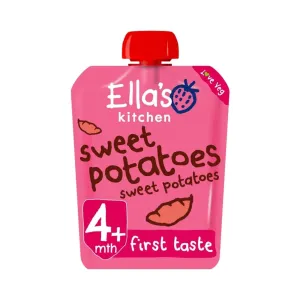 Ella's Kitchen Organic Sweet Potatoes First Tastes Baby Food Pouch 4  months 70g
