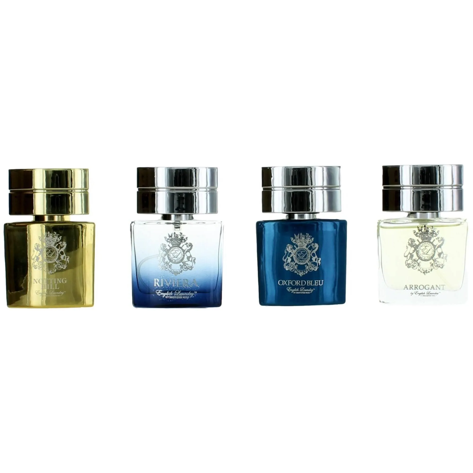 English Laundry Men's Fragrance Variety Gift Set - Diverse Aroma Profiles, 4 Piece