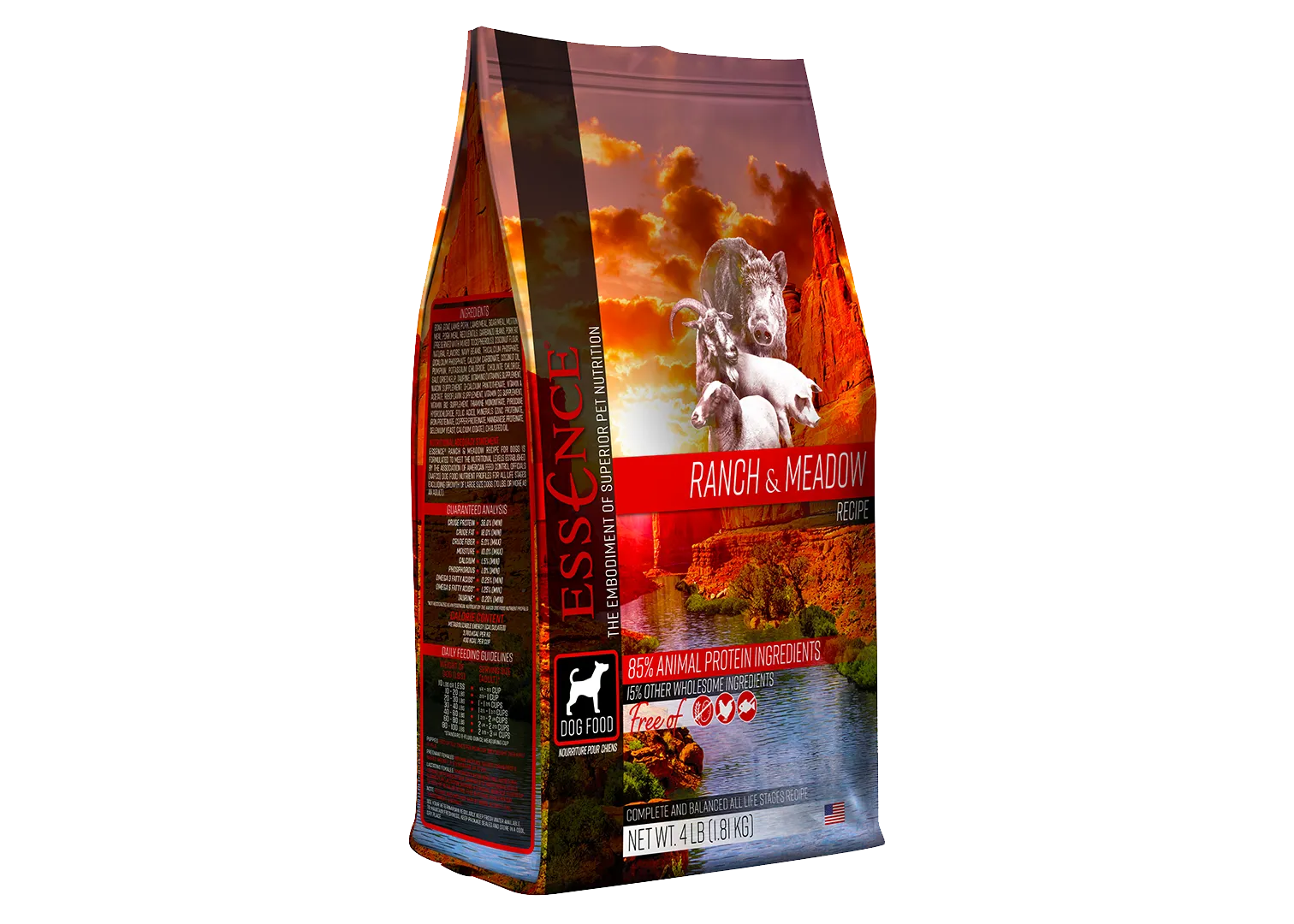 Essence Pet Foods Ranch & Meadow Dry Dog Food