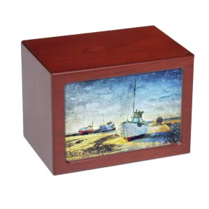EXTRA LARGE Photo Frame Urn - PY06 - Sailboat