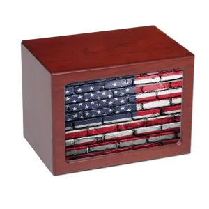 EXTRA LARGE PY06 - Brick Wall American Flag