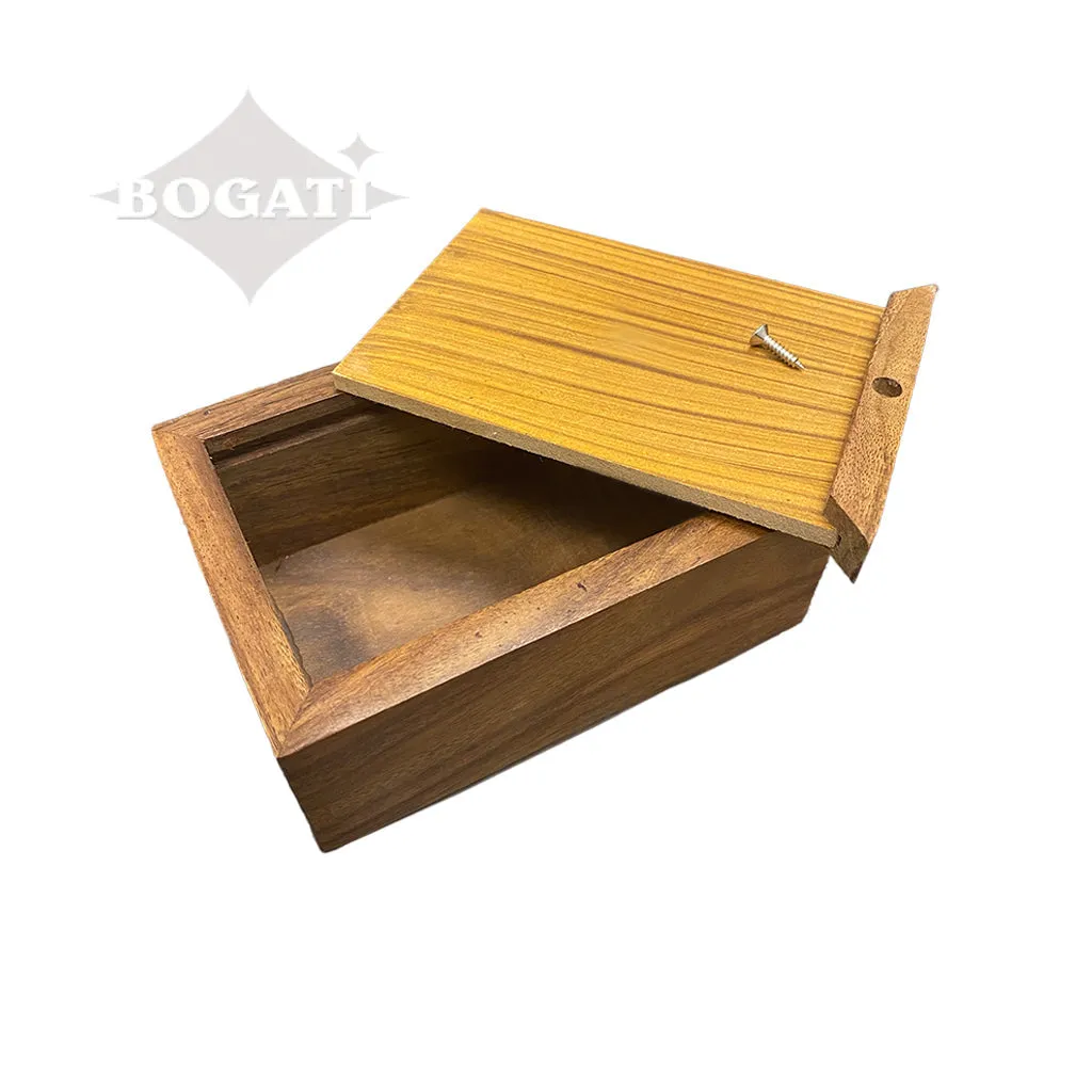 EXTRA SMALL Rosewood Urn  -2705- Bevel Edge