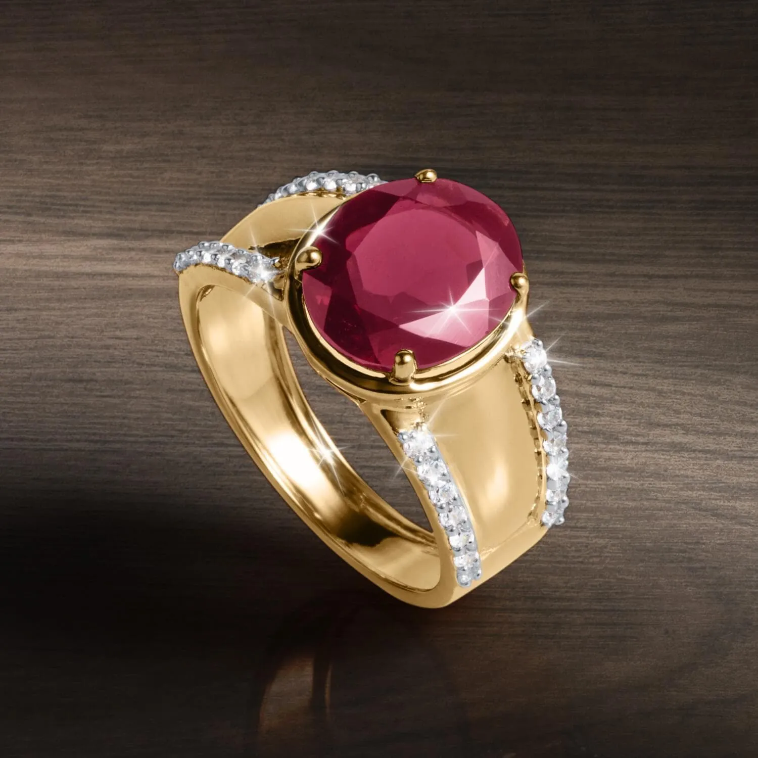 Garnet Voyage Men's Ring