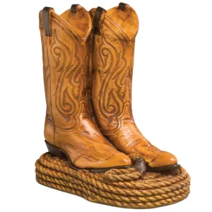 Heirloom Cowboy Boots Cremation Urn