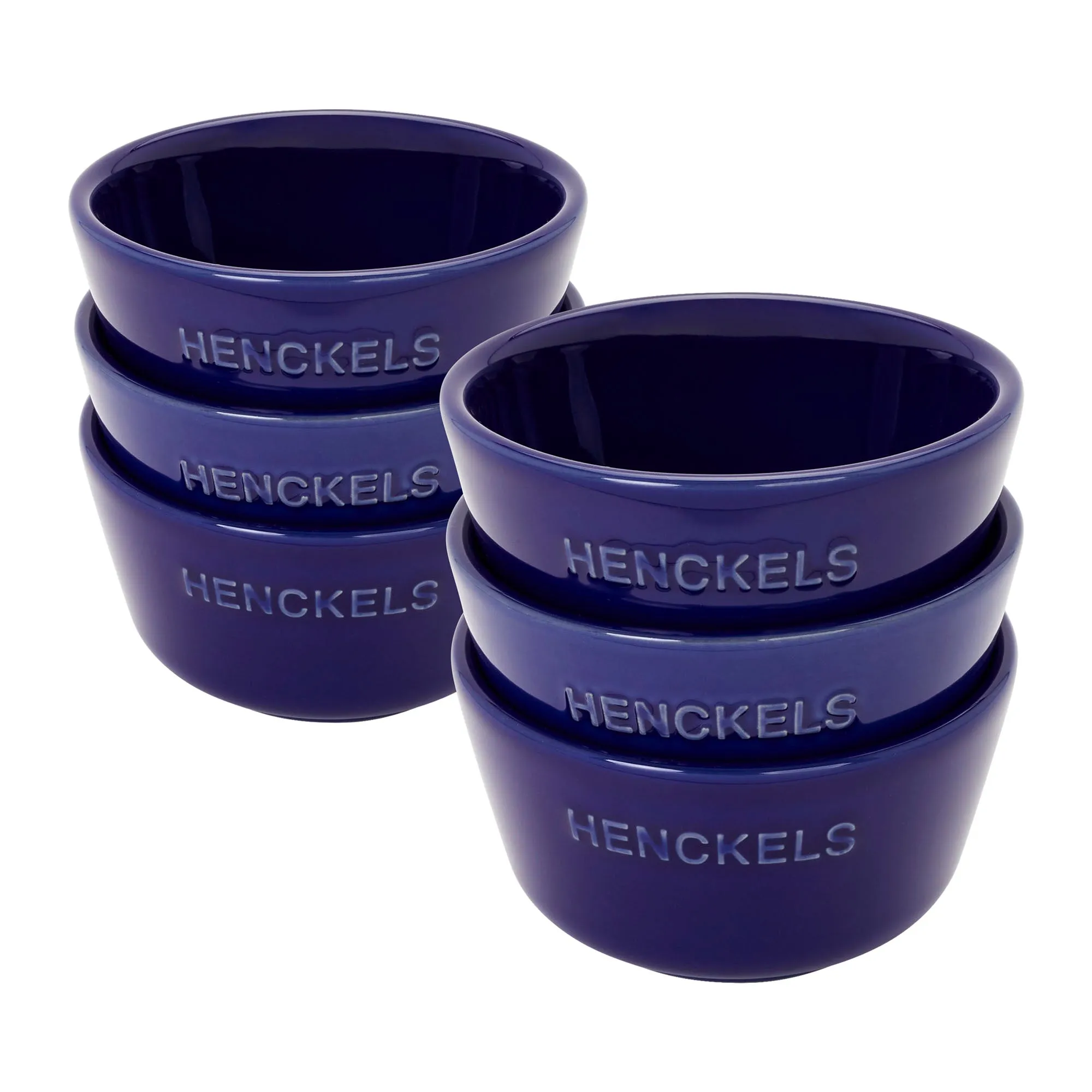 HENCKELS Ceramic 6-pc Round Ramekin Set