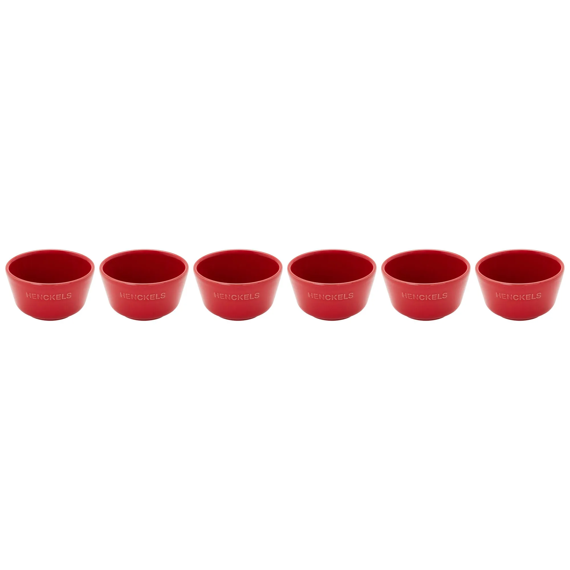 HENCKELS Ceramic 6-pc Round Ramekin Set