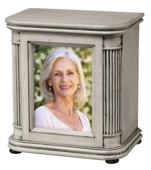 Honor IV Photo Wood Urn