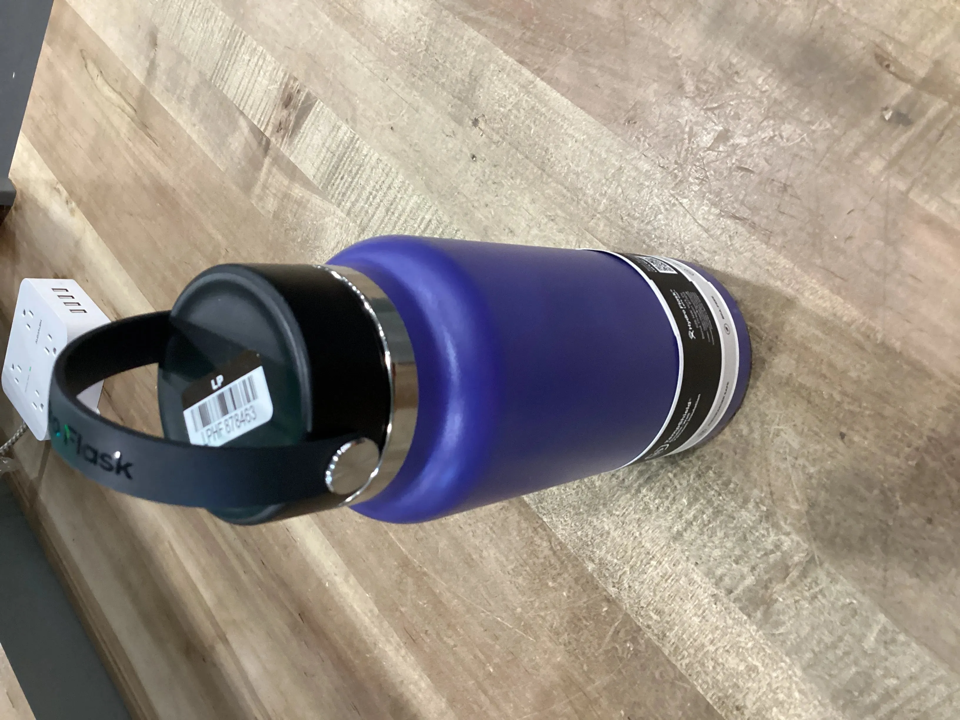 Hydro Flask 32oz Wide Mouth Flex Straw Water Bottle Phantom