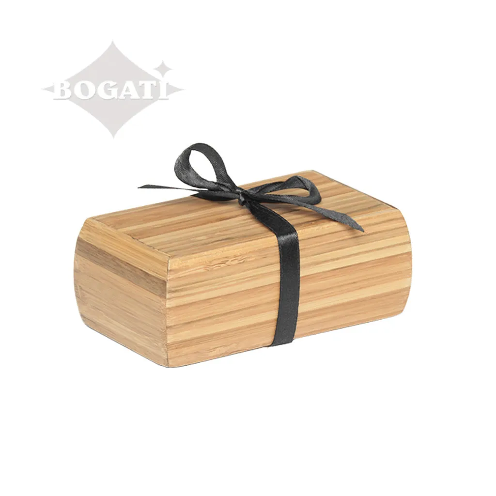 IMPERFECT SELECTION - EXTRA SMALL - Bamboo Urn - 1024 - Curved edges removable  Satin ribbon