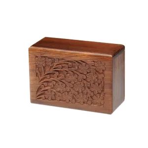 IMPERFECT SELECTION - SMALL Rosewood Urn  -2720 - Tree of Life - Case of 36