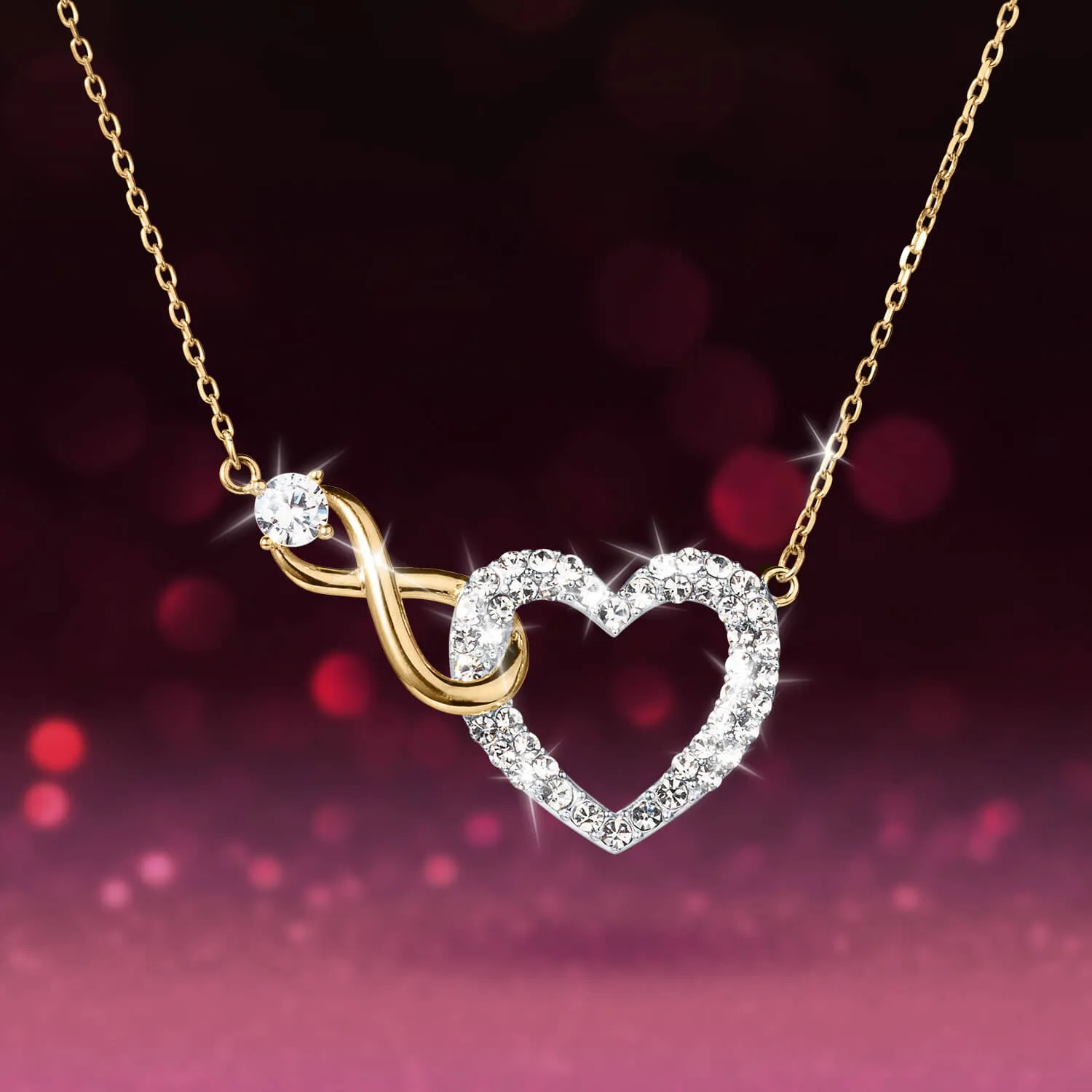 Infinity Heart Necklace