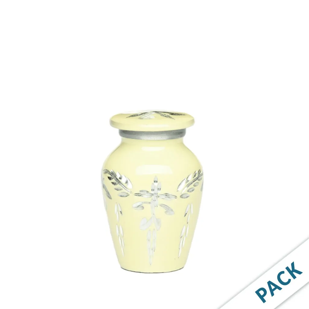 KEEPSAKE -1100- Diamond Cut Alloy Urn - Pack of 10