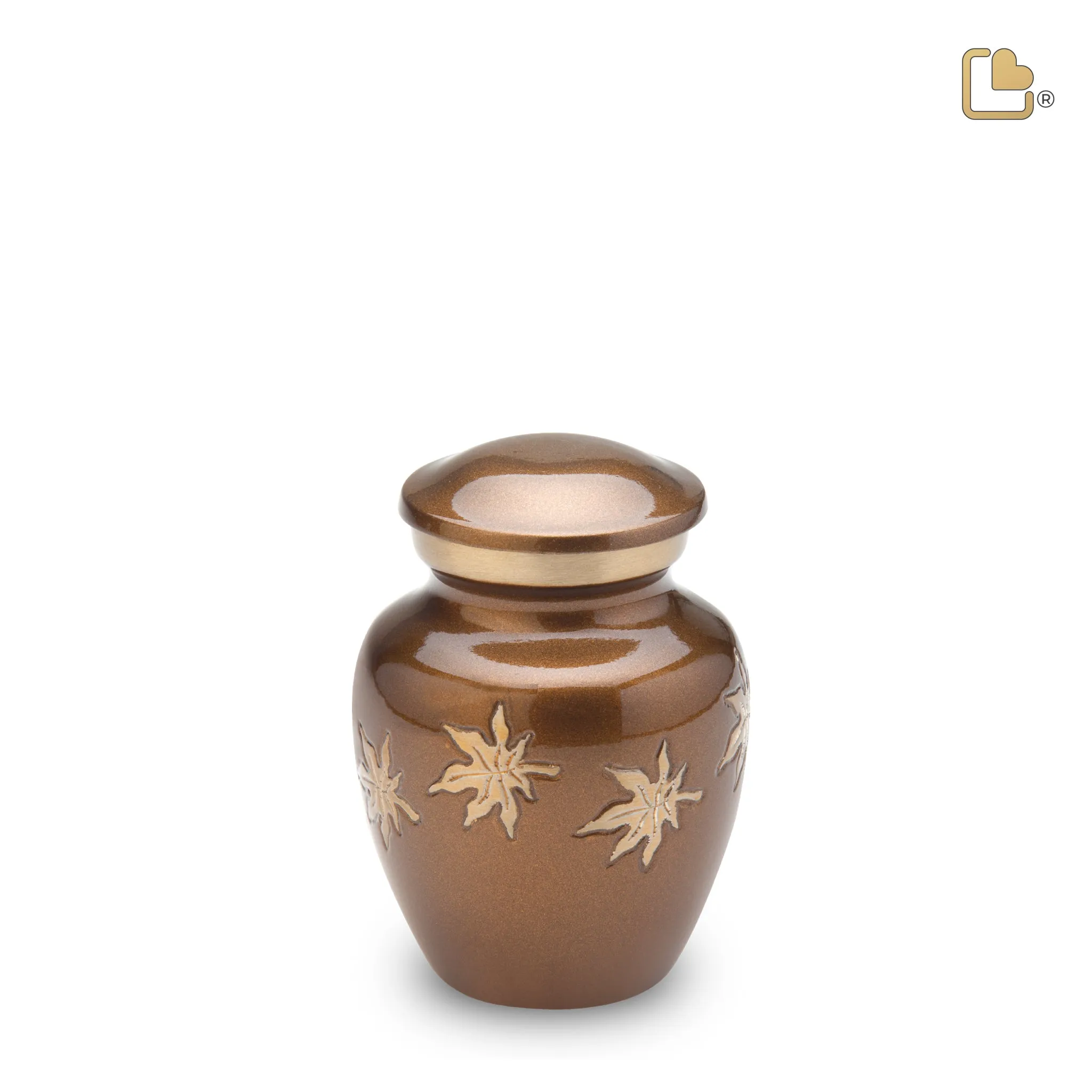 Keepsake Autumn Leaves Cremation Urn