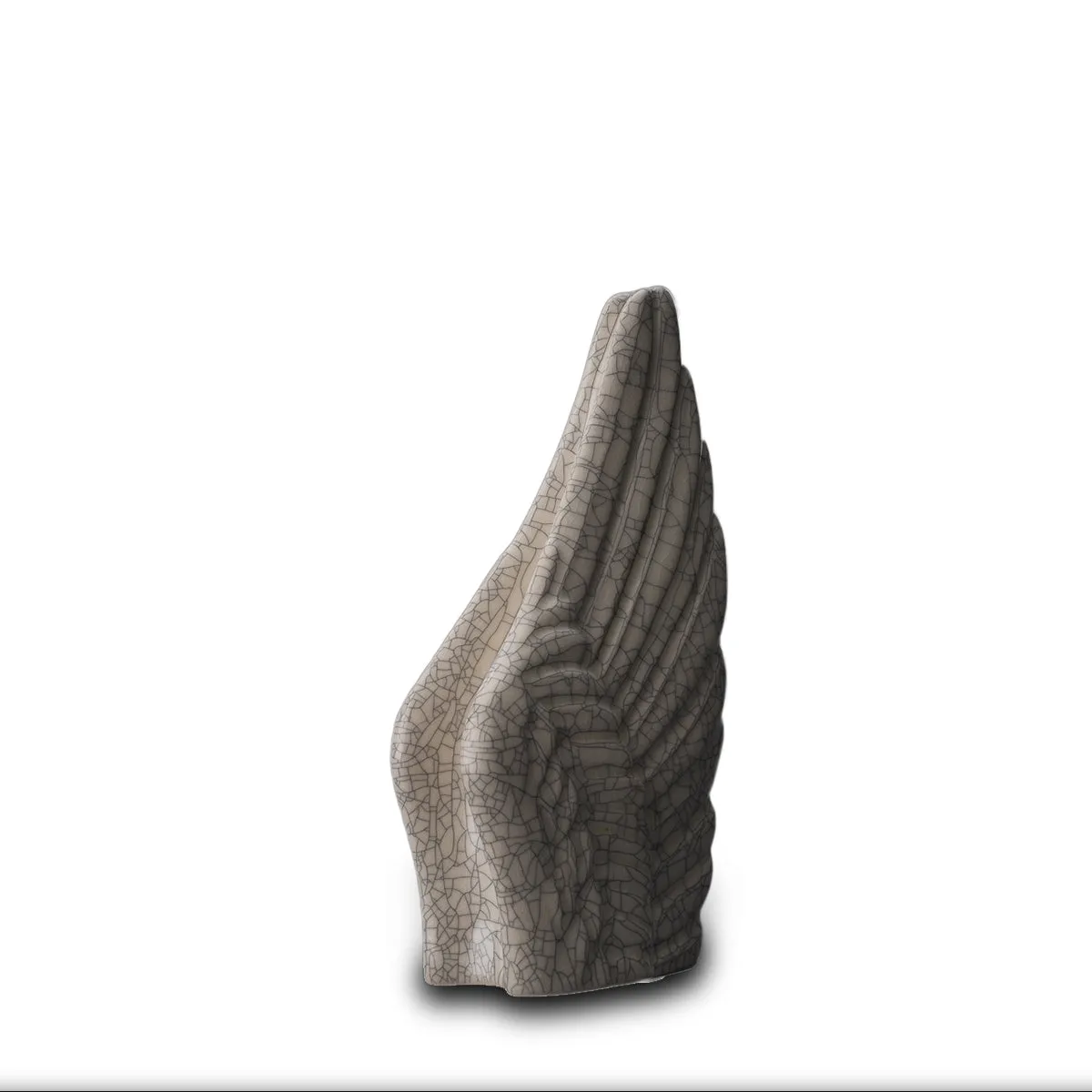Keepsake Harmony Wings Cremation Urn for Ashes - Craquelure