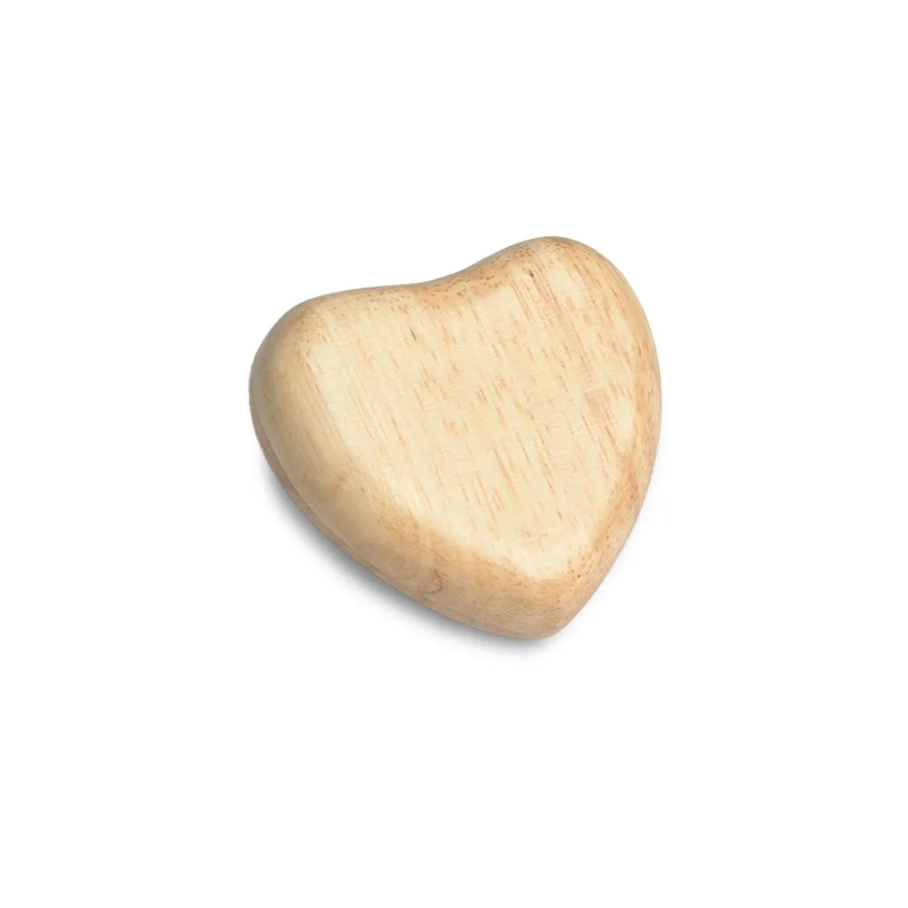 KEEPSAKE - Rubberwood Heart Urn -1023-