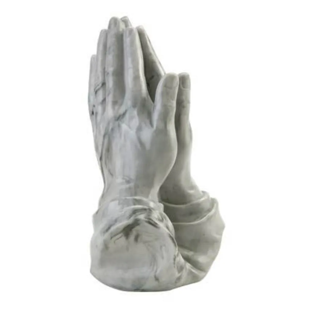 KEEPSAKE Sculptured Resin Urn 906-3 Hands in Prayer