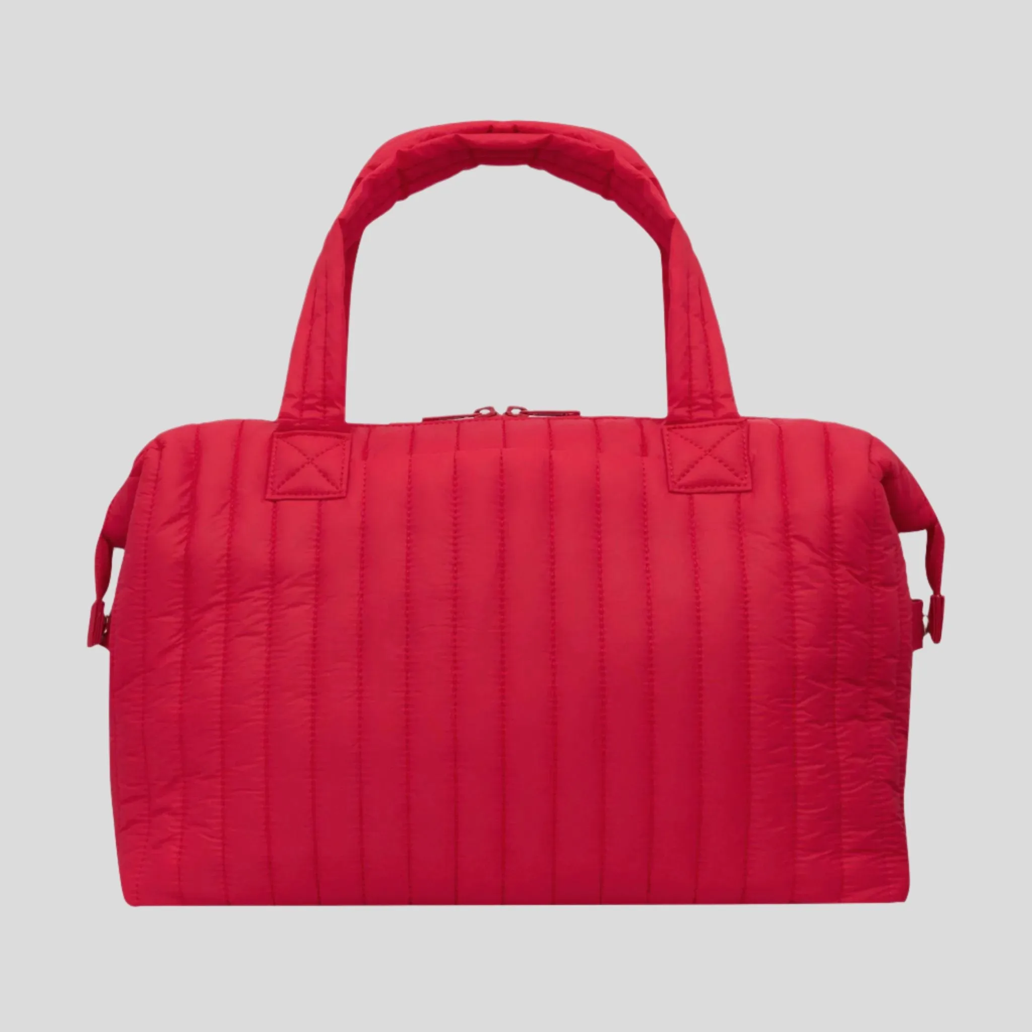 Large Puffy Pillow Crossbody Bag -- Red