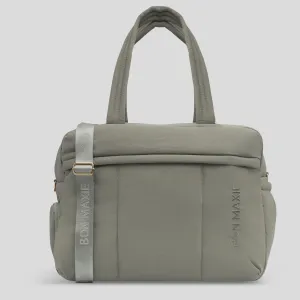 Large Weekender Nylon Duffel Bag -- Sage