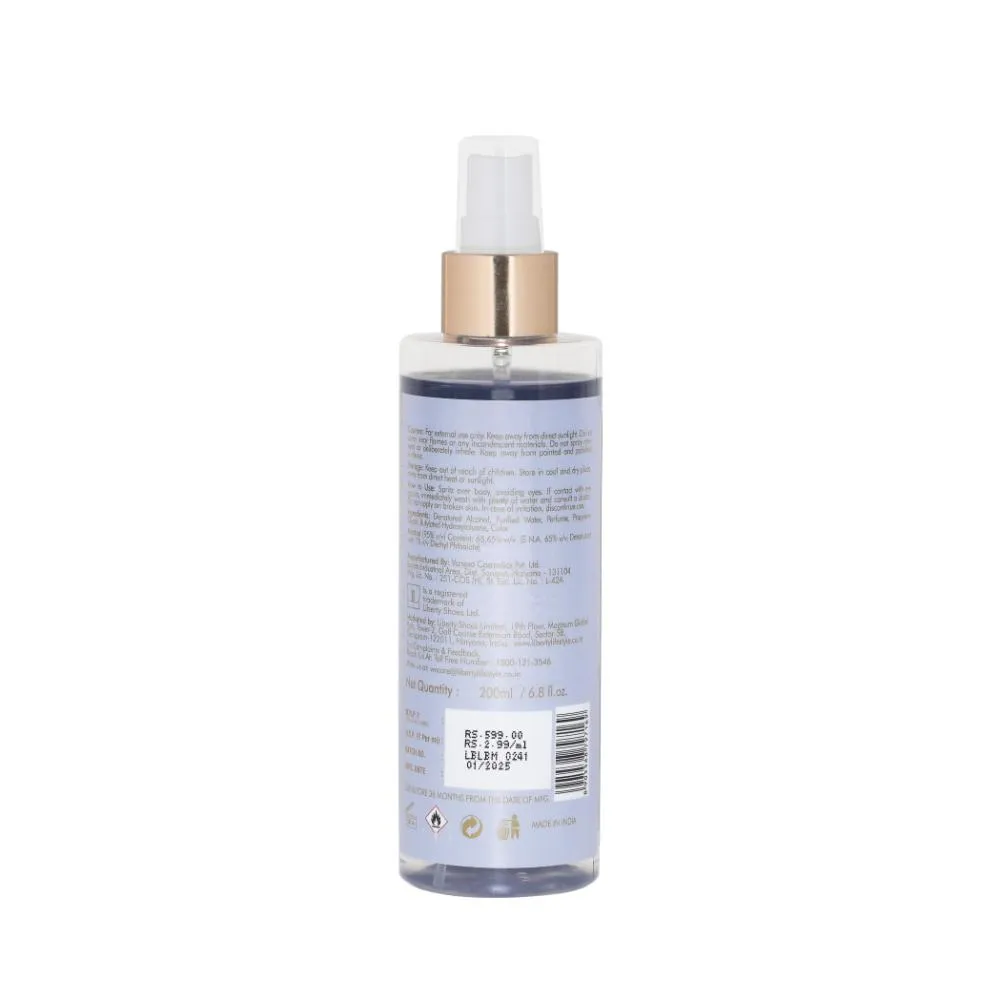 Liberty Luxury Bloom Body Mist for Men & Women Long Lasting Aquatic Fragrance Travel Friendly Perfume Body Spray Crafted in France 200ml
