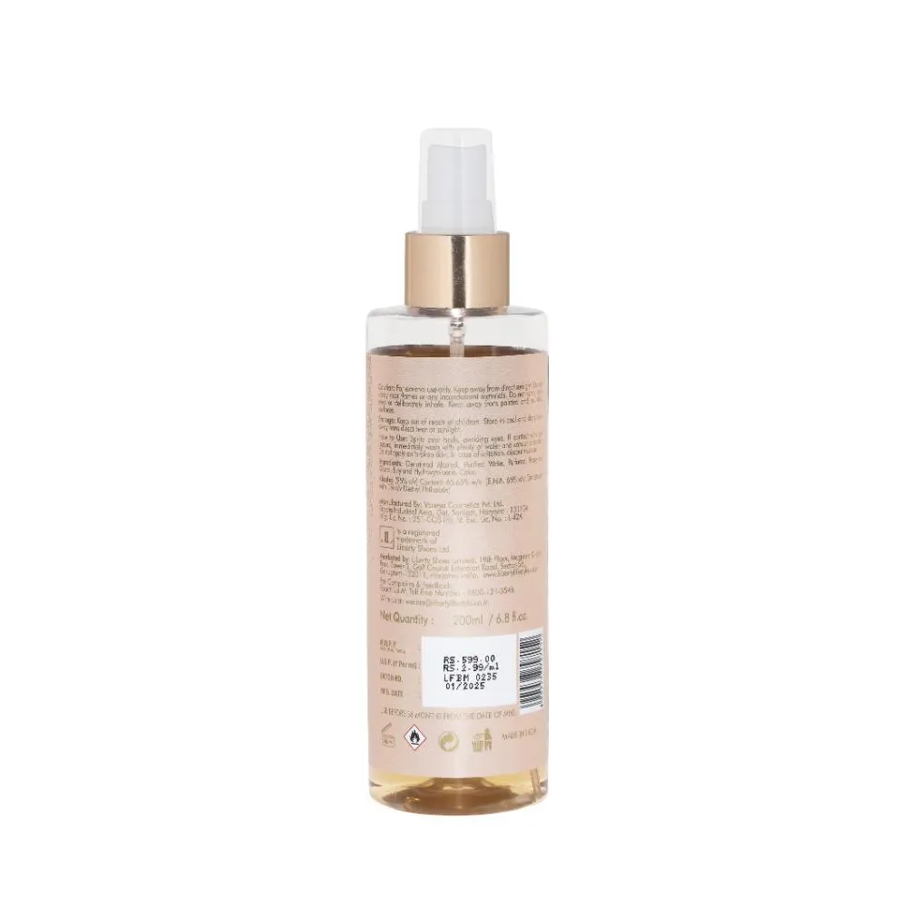 Liberty Luxury Flirt Body Mist for Men & Women Long Lasting Aquatic Fragrance Travel Friendly Perfume Body Spray Crafted in France 200ml