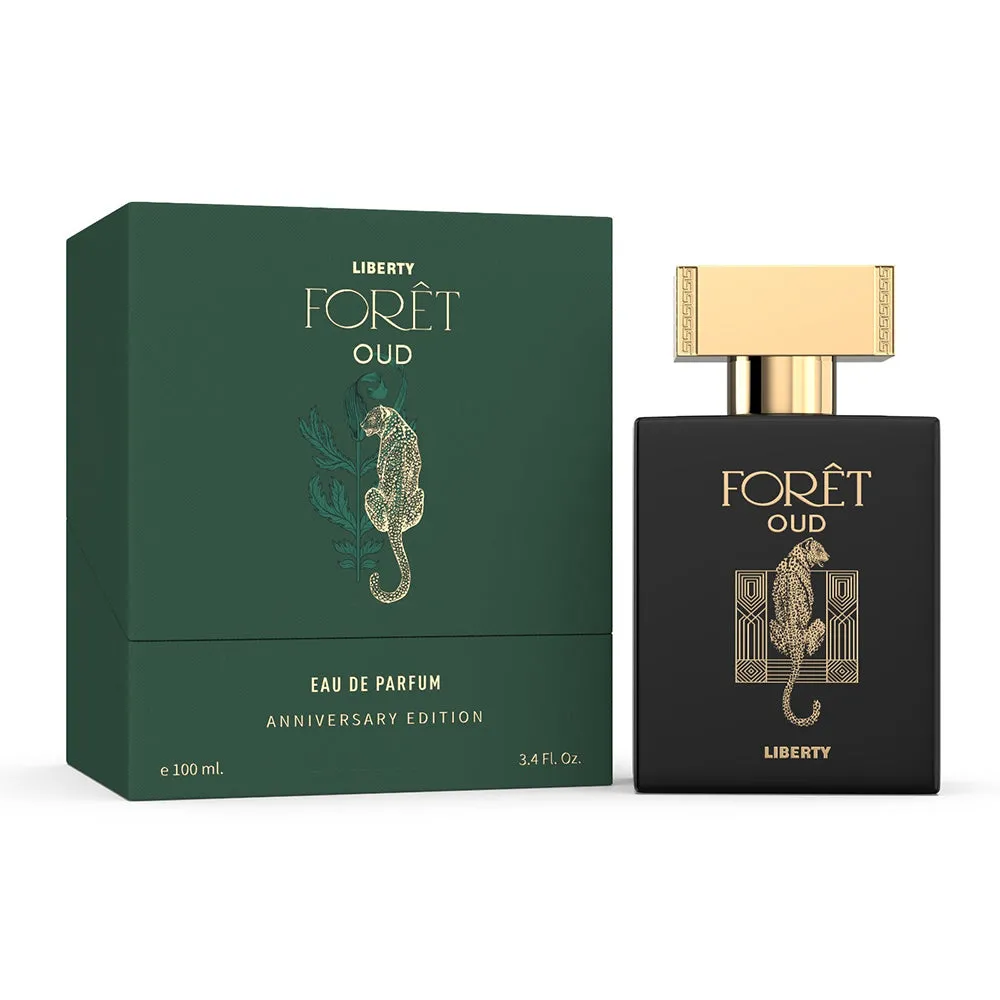 Liberty Luxury Foret Oud Perfume for Men, Eau De Parfum (EDP) Spray, 100ml/3.4 Oz, Long Lasting Smell