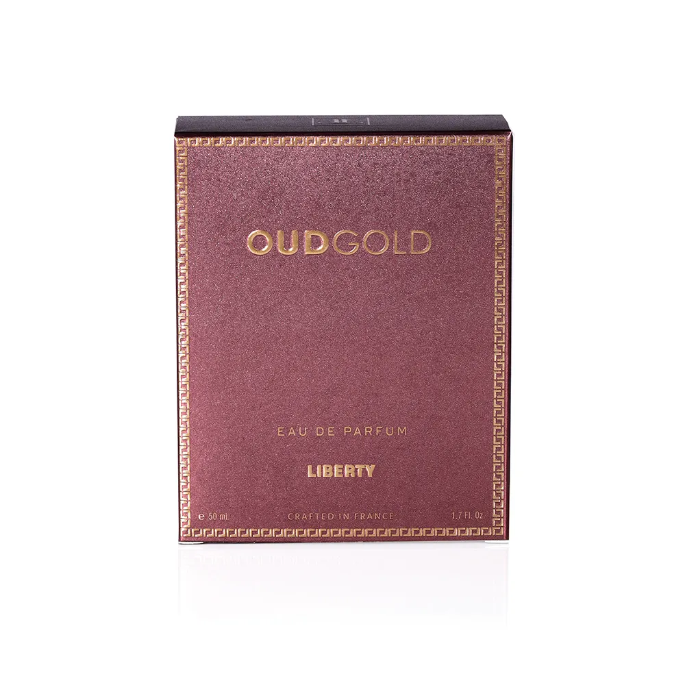 Liberty Luxury OudGold Perfume for Men and Women (50ml/1.7Oz), Eau De Parfum (EDP), Crafted in France, Long Lasting Smell, Woody notes.