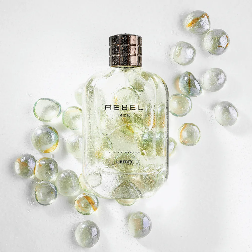 Liberty Luxury Rebel Perfume for Men (100ml/3.4Oz), Eau De Parfum (EDP), Crafted in France, Long Lasting Smell, Aromatic notes.