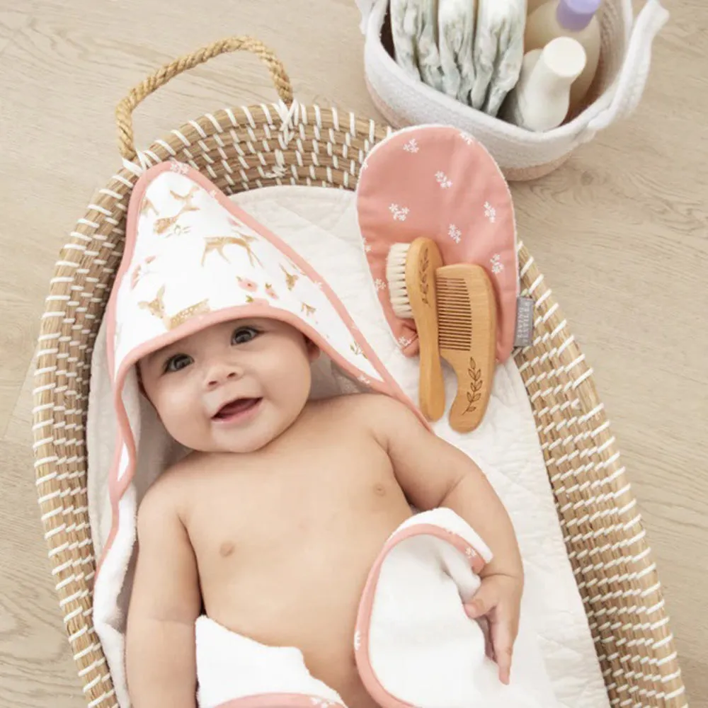 Living Textiles 4pc Bath Gift Set Sophia Garden