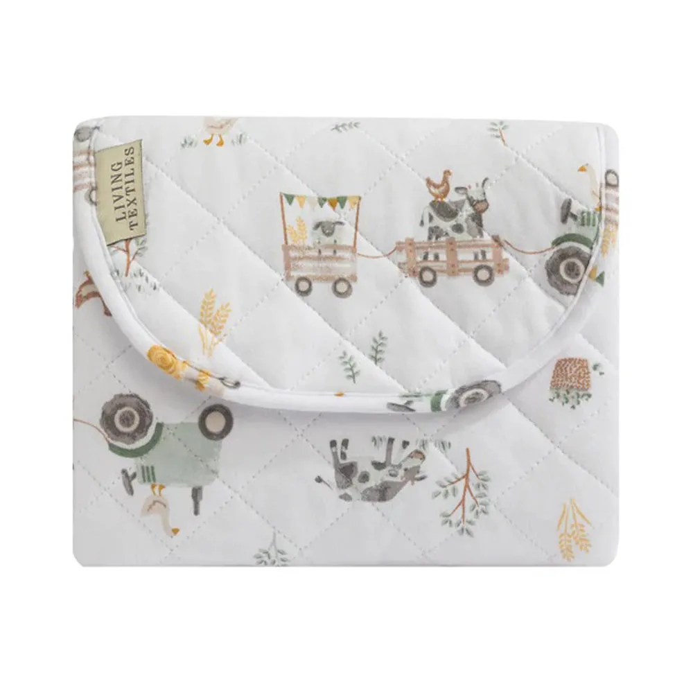 Living Textiles Foldable Waterproof Travel Change Mat Tractor Ride