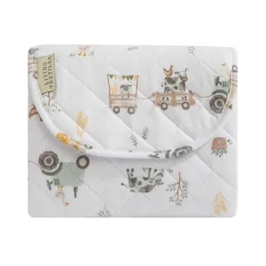 Living Textiles Foldable Waterproof Travel Change Mat Tractor Ride