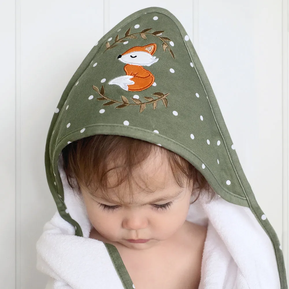 Living Textiles Forest Retreat Hooded Towel