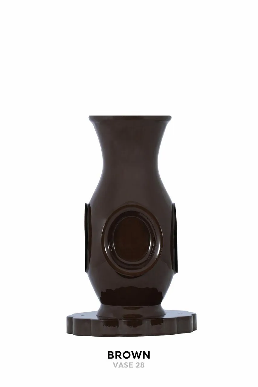 Luxurious Vase Flower Urn - Solid Colors