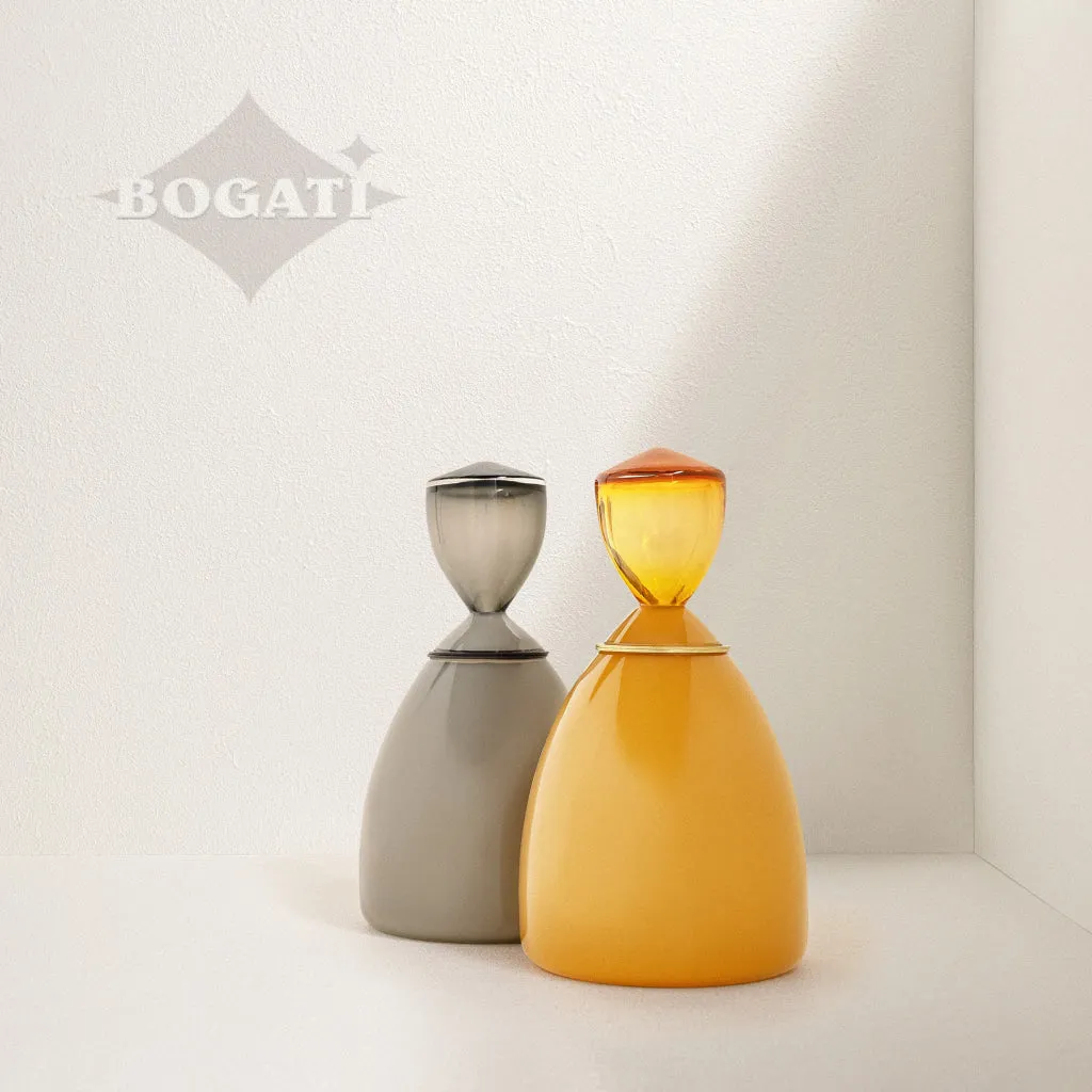 MEDIUM - Glass Urn - Solstice X Vitreluxe HALO