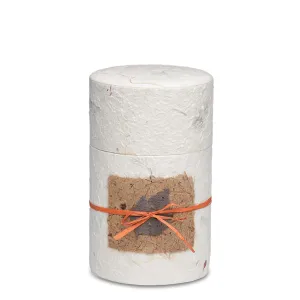 MEDIUM Handcrafted Biodegradable Paper Urn -1040- Natural