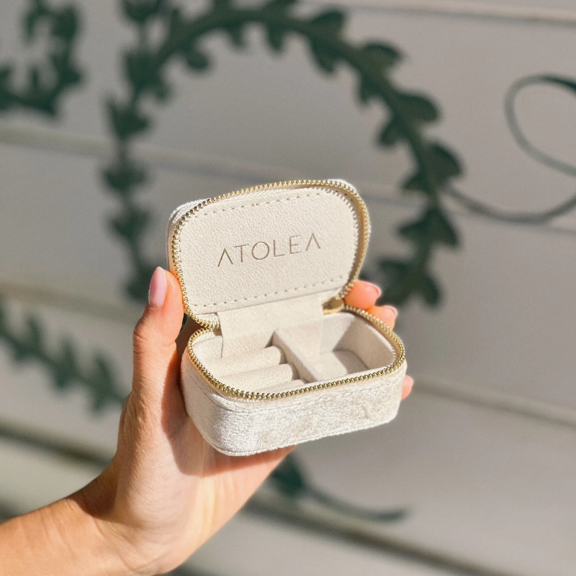 Mini Velvet Jewelry Box