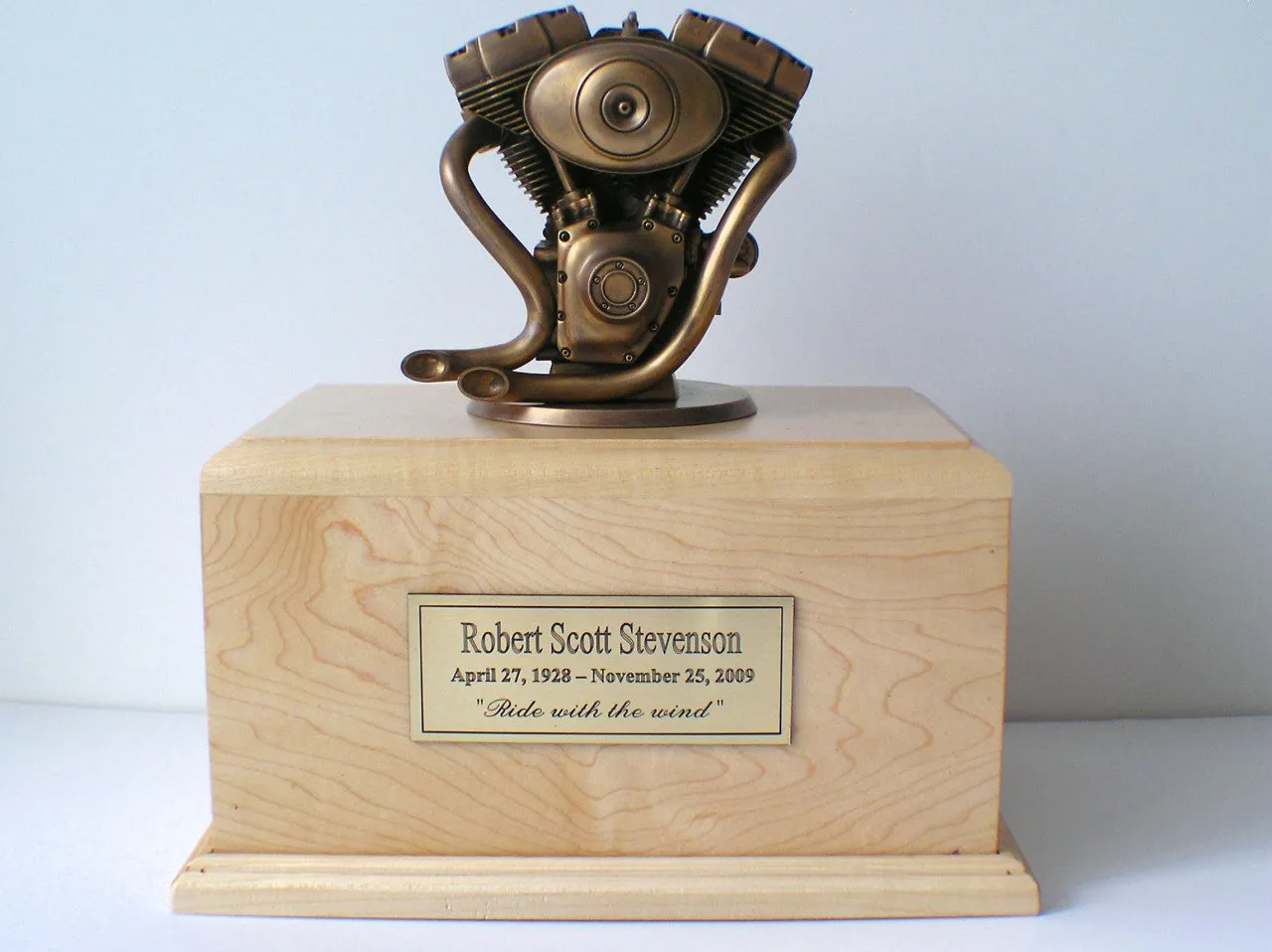 Motorcycle Engine Urn