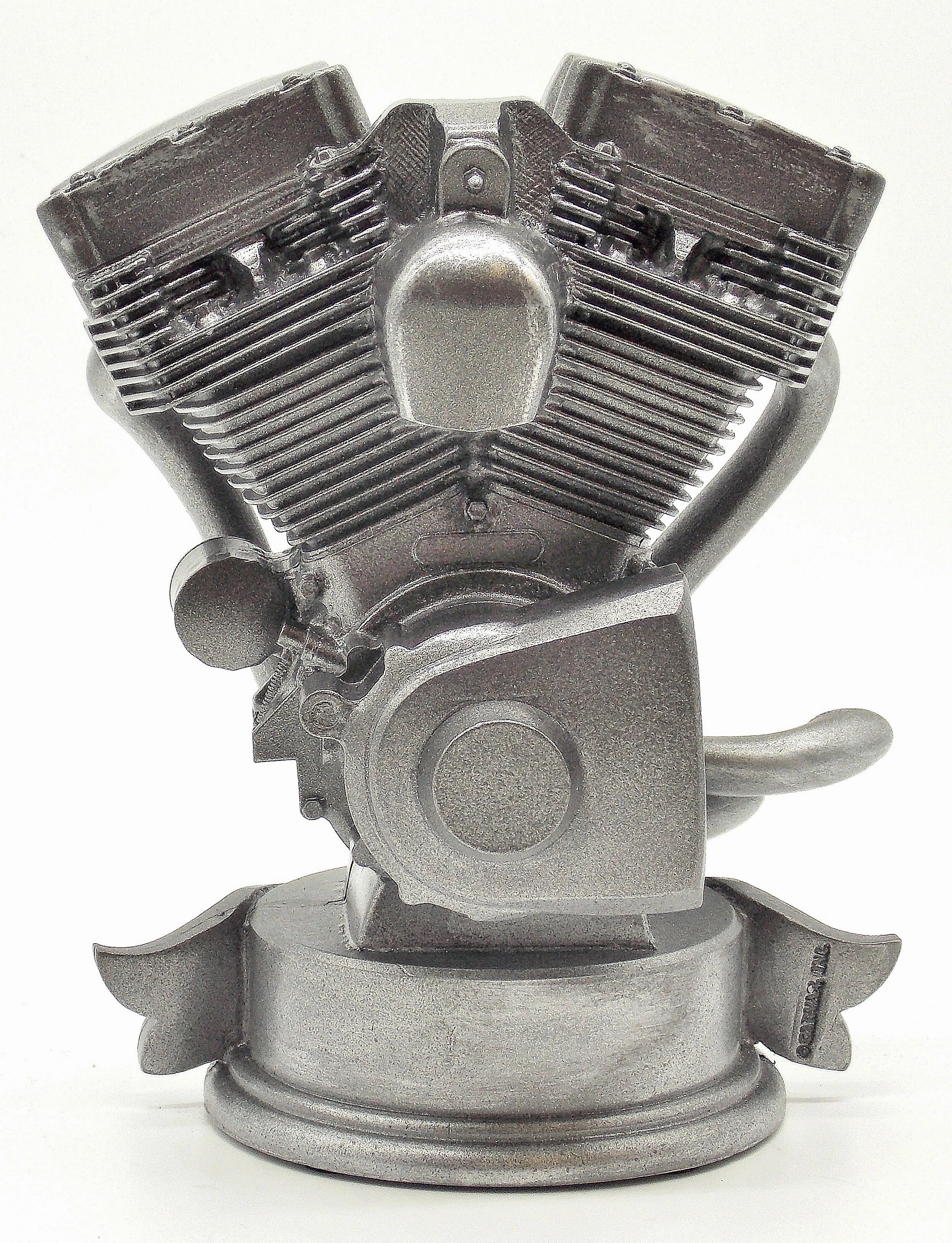 Motorcycle Engine Cremation Keepsake Urn