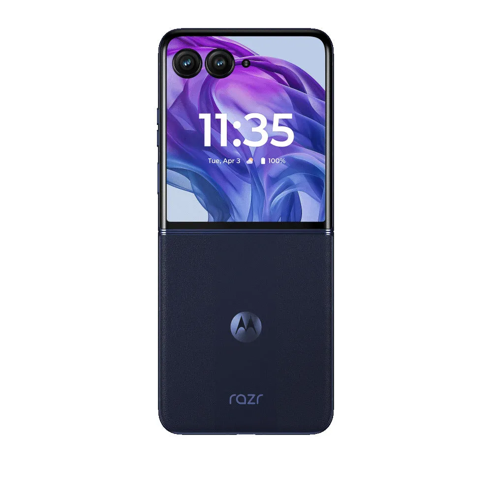 Motorola Razr 50 Ultra 5G Dual SIM, 12GB/512GB - Navy Blue (Global)