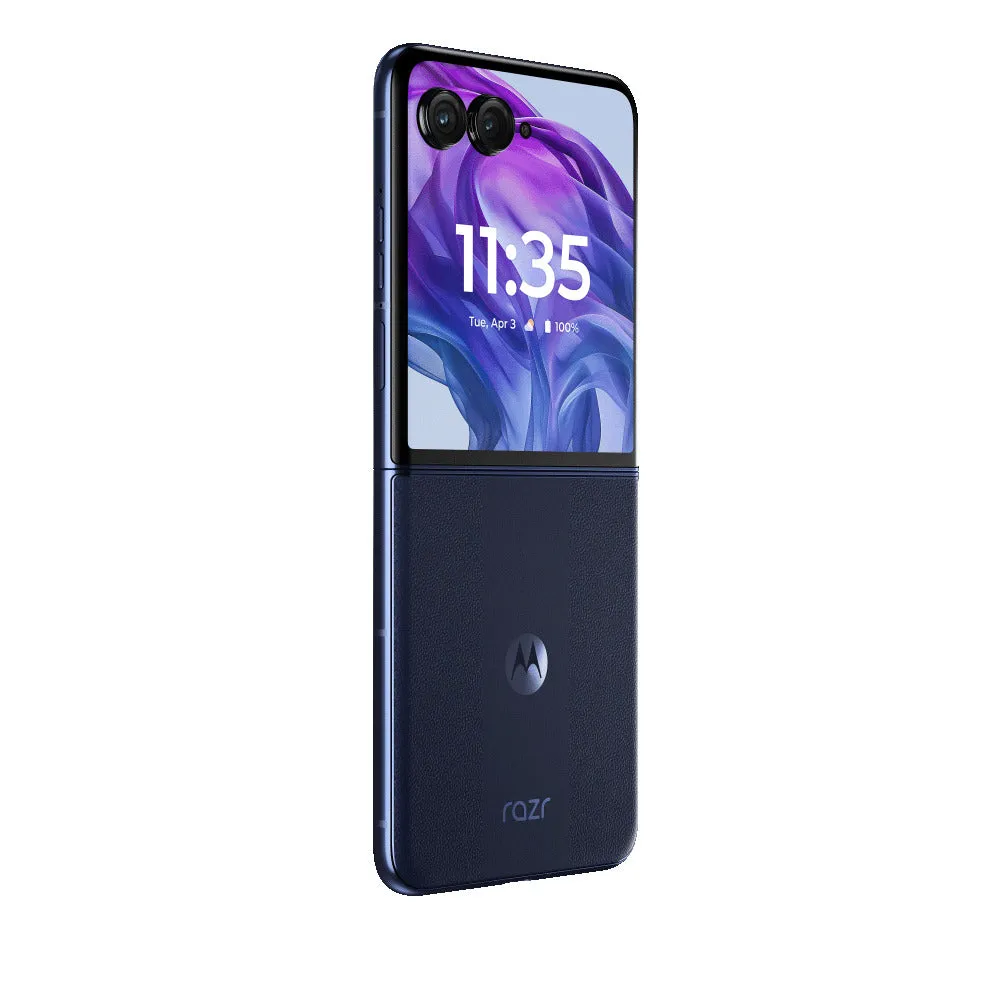 Motorola Razr 50 Ultra 5G Dual SIM, 12GB/512GB - Navy Blue (Global)
