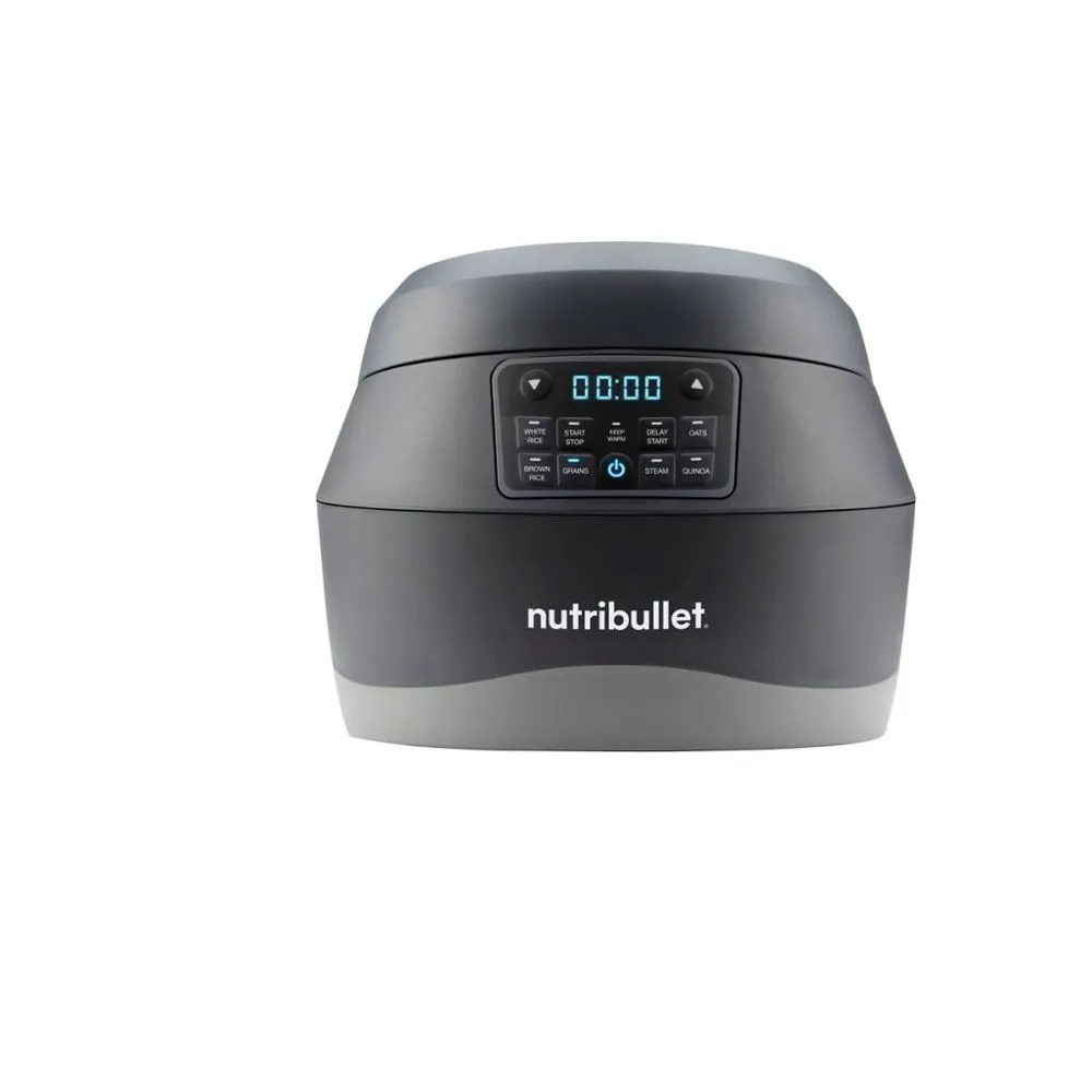 Nutribullet NBG50100 EveryGrain 10-cup Rice and Grain Cooker - Gray