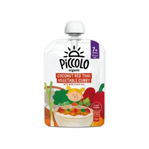 Piccolo Organic Coconut Red Thai Vegetable Curry 7  months 130g