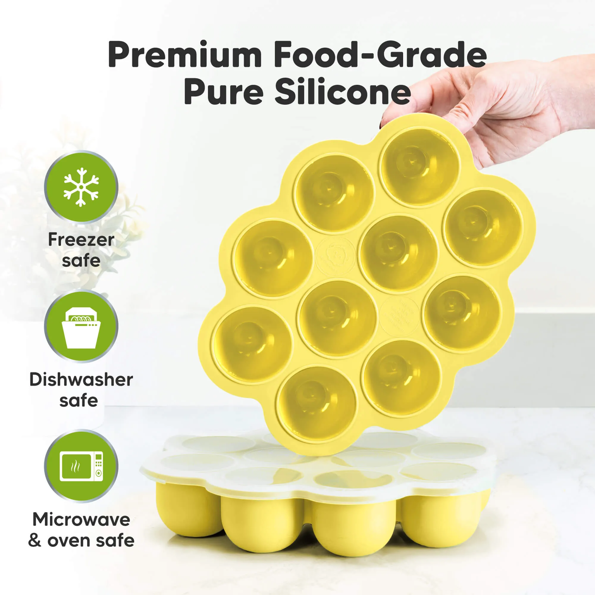 Prep Silicone Baby Food Tray (Sunshine)