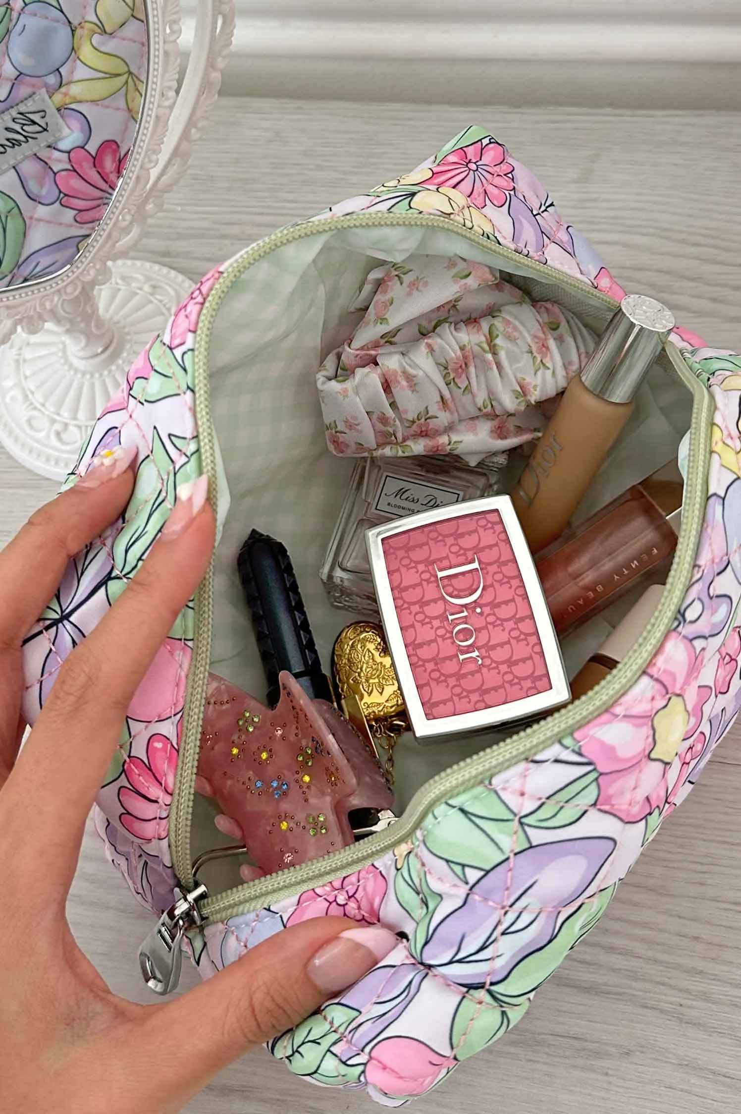 Quilted Pouch / Gumdrop FINAL SALE