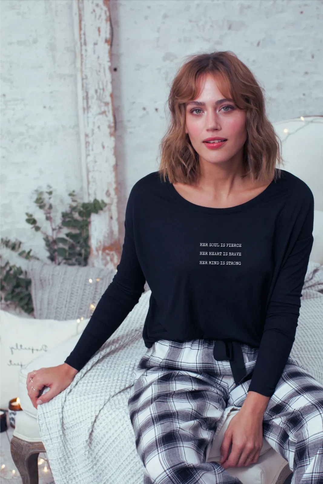 "Soul Fierce" Original Ribbed Long Sleeve Tee
