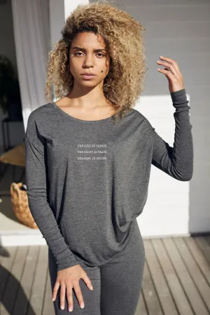 "Soul Fierce" Original Ribbed Long Sleeve Tee